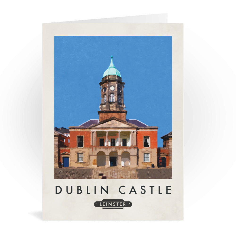 Dublin Castle, Ireland Greeting Card 7x5