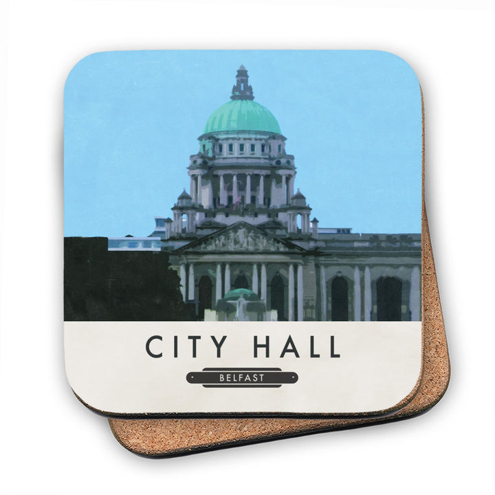 Belfast City Hall, Northern Ireland MDF Coaster