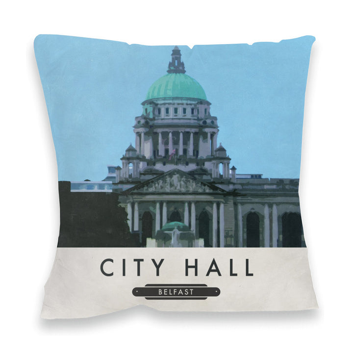 Belfast City Hall, Northern Ireland Fibre Filled Cushion