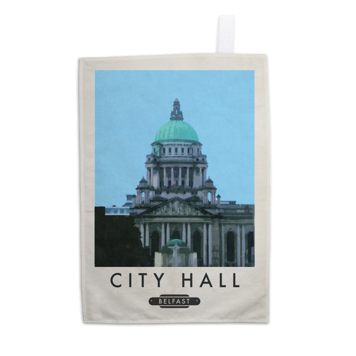 Belfast City Hall, Northern Ireland Tea Towel