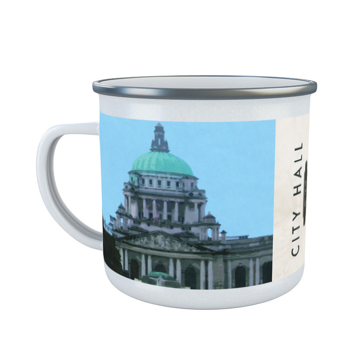 Belfast City Hall, Northern Ireland Enamel Mug