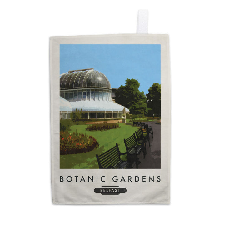 Botanic Gardens, Belfast, Northern Ireland Tea Towel