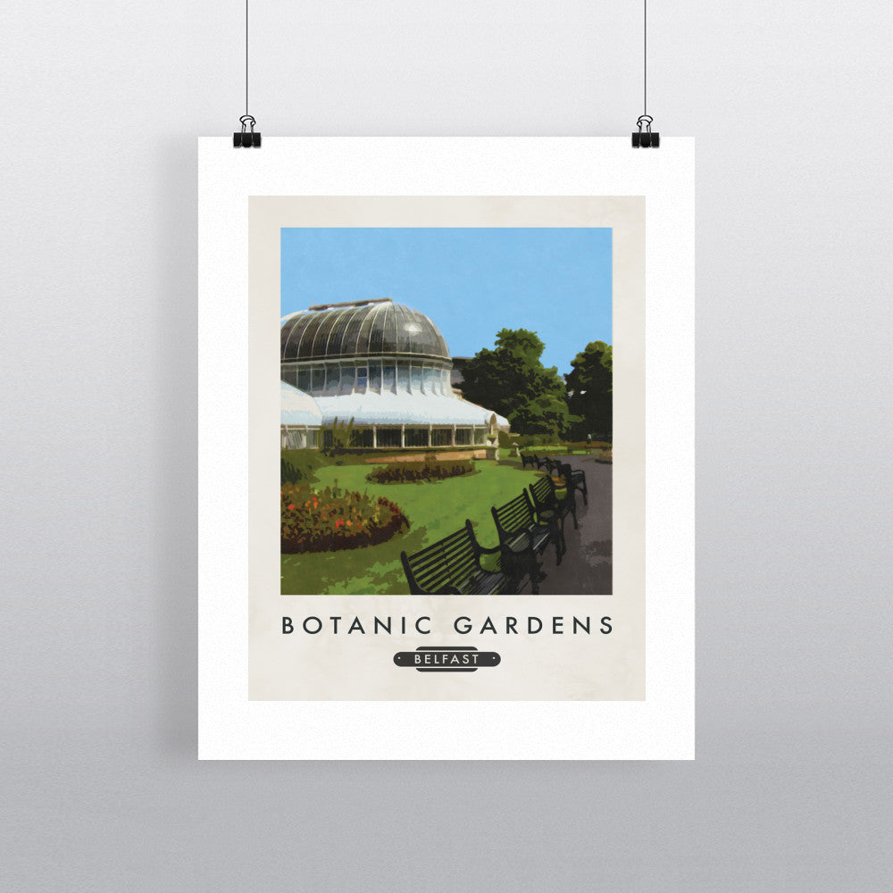 Botanic Gardens, Belfast, Northern Ireland 90x120cm Fine Art Print