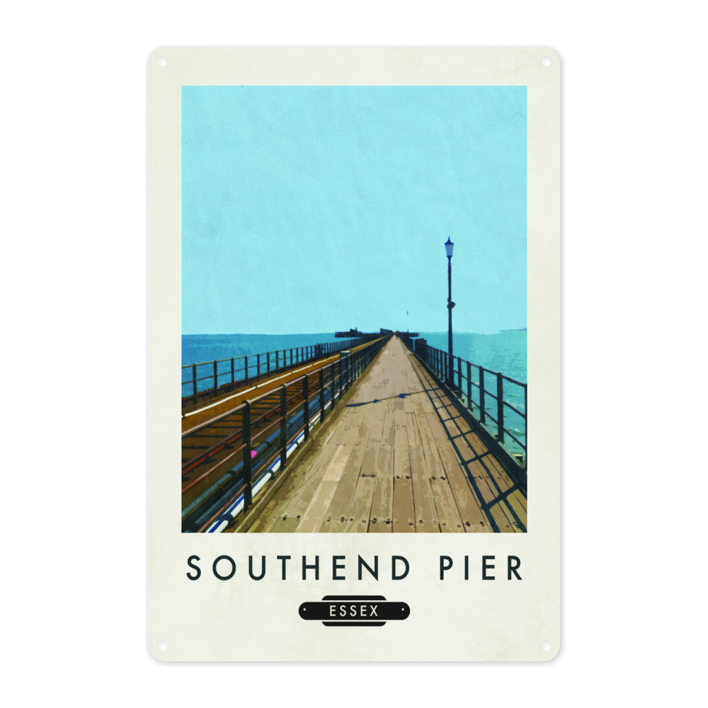 Southend Pier, Essex Metal Sign