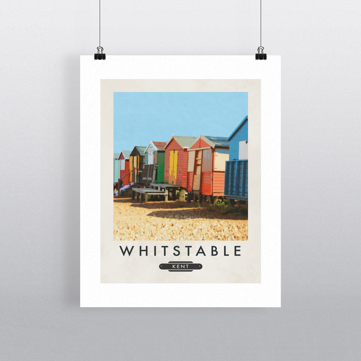 Whitstable, Kent 90x120cm Fine Art Print