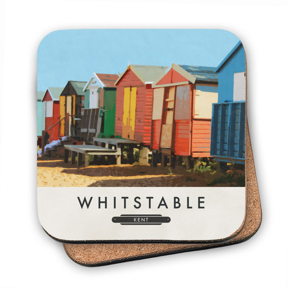 Whitstable, Kent MDF Coaster