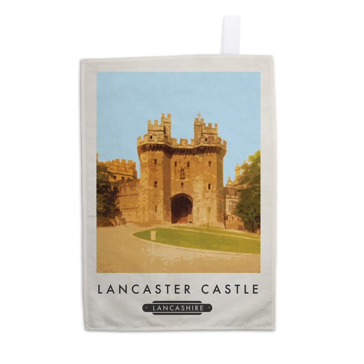 Lancaster Castle Tea Towel