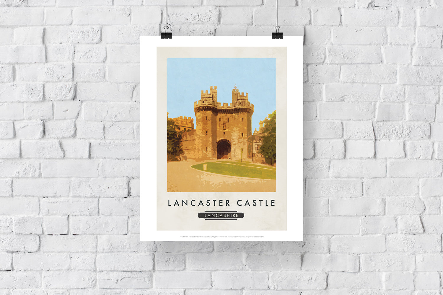 Lancaster Castle - Art Print