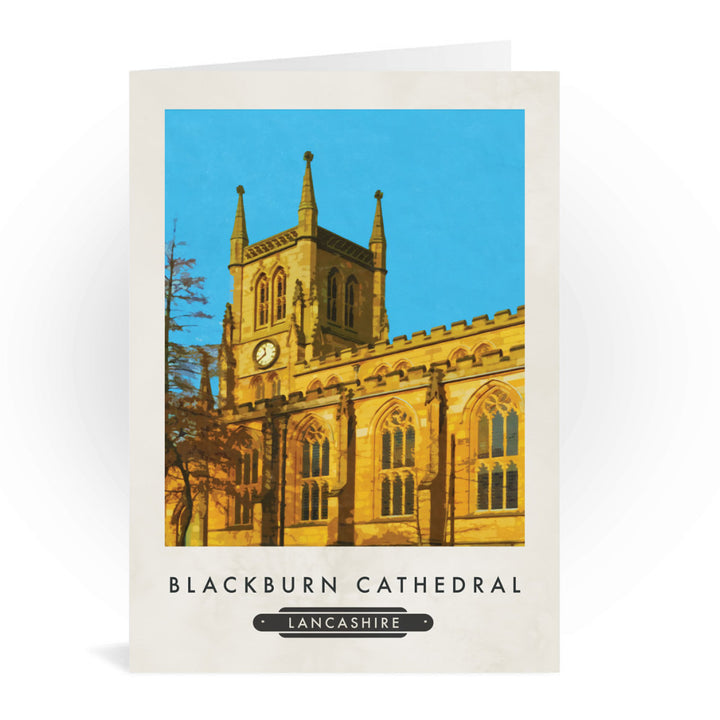 Blackburn Cathedral Greeting Card 7x5