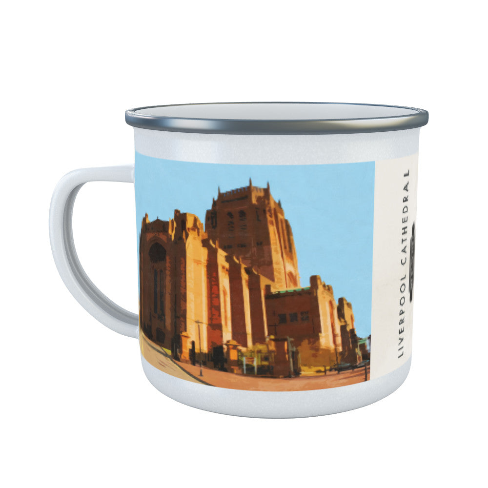 Liverpool Cathedral Enamel Mug