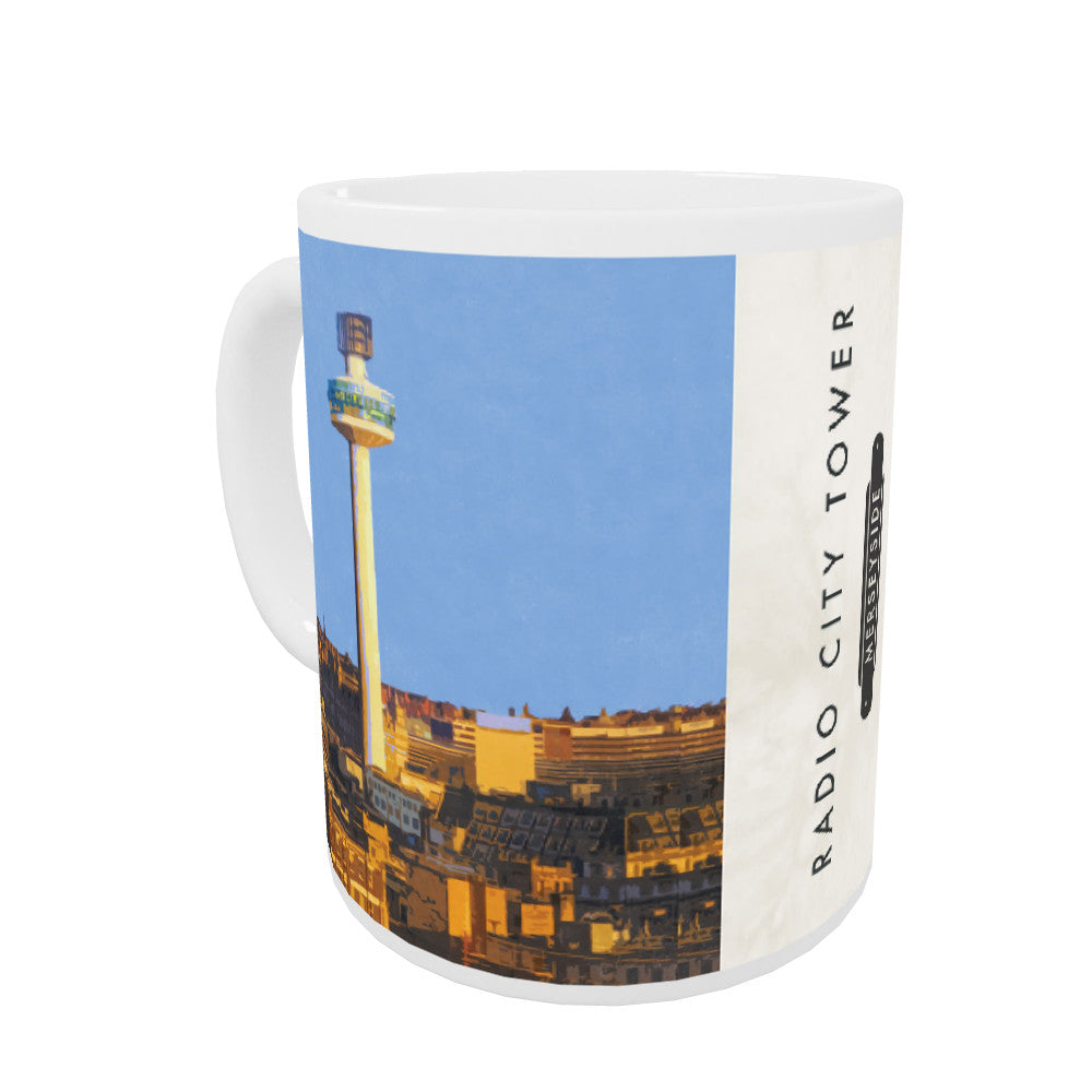 The Radio City Tower, Liverpool Coloured Insert Mug