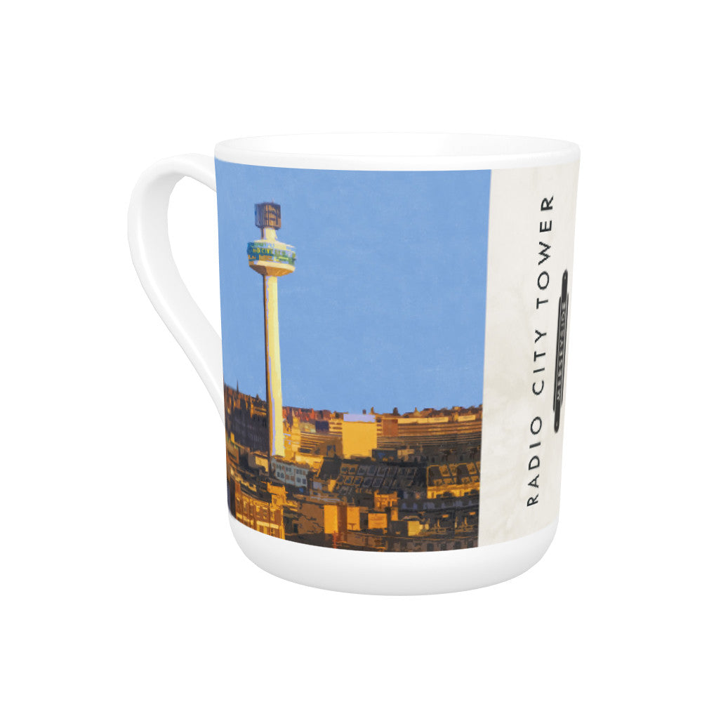 The Radio City Tower, Liverpool Bone China Mug