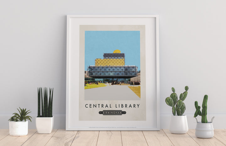 Birmingham Library - Art Print