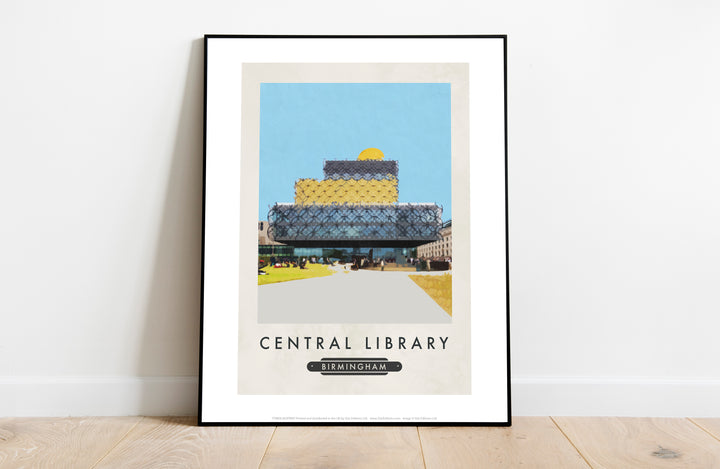 Birmingham Library - Art Print