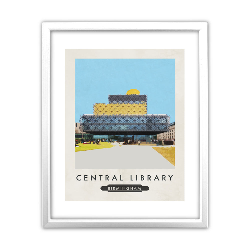 Birmingham Library - Art Print