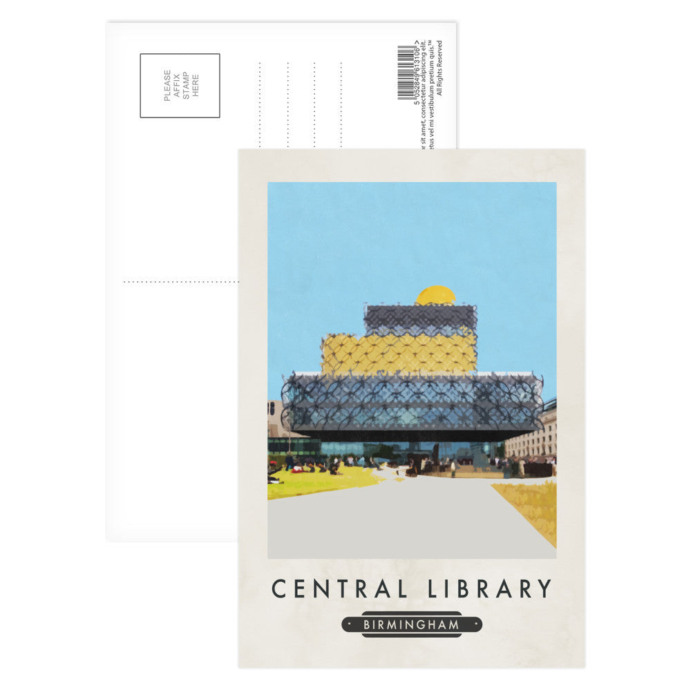 Birmingham Library Postcard Pack