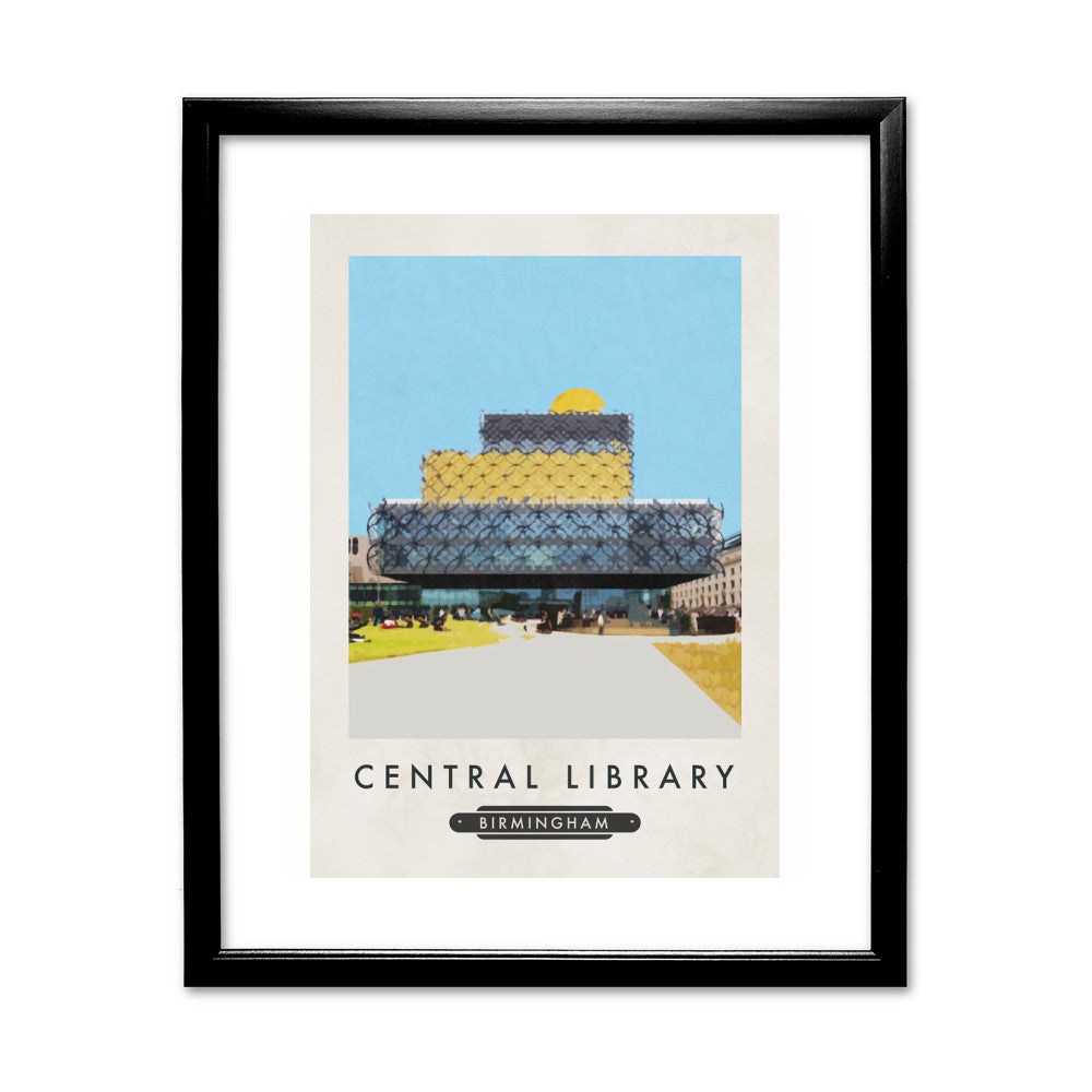 Birmingham Library - Art Print