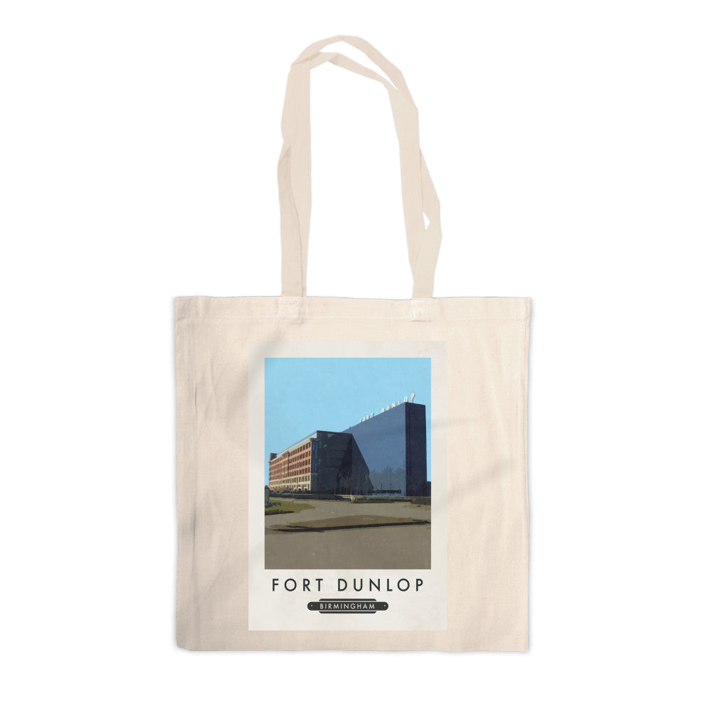 Fort Dunlop, Birmingham Canvas Tote Bag