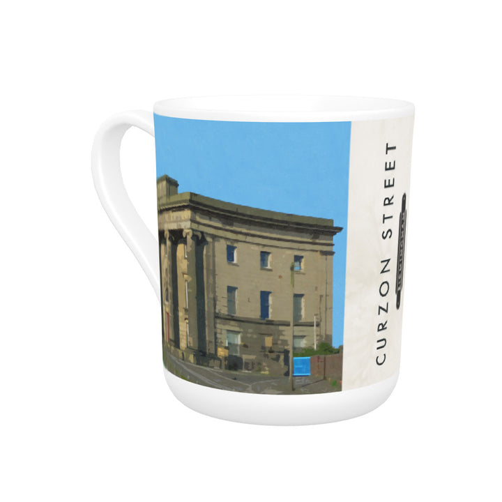 Curzon Street, Birmingham Bone China Mug