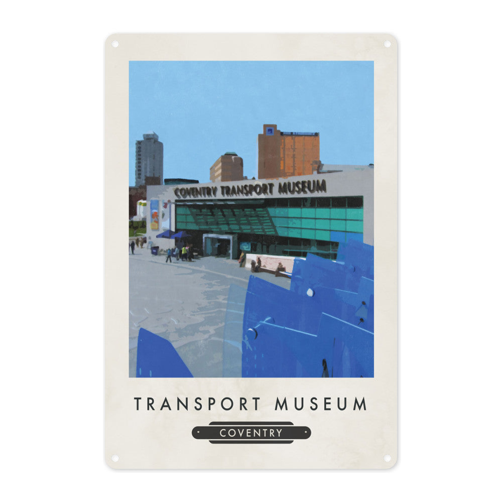 The Transport Museum, Coventry Metal Sign