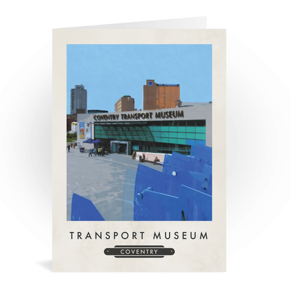 The Transport Museum, Coventry Greeting Card 7x5