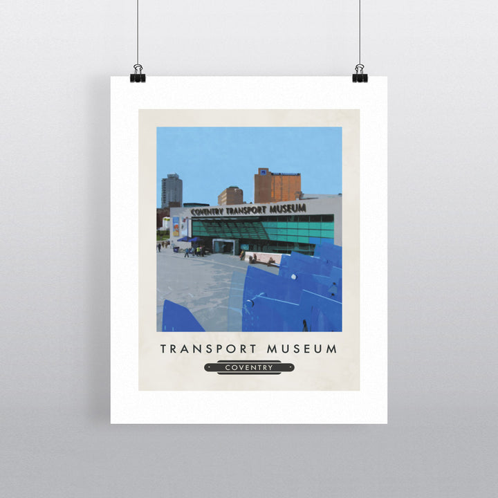 The Transport Museum, Coventry 90x120cm Fine Art Print