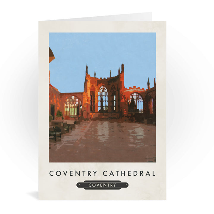 Coventry Cathedral Greeting Card 7x5