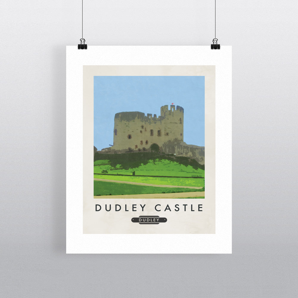 Dudley Castle 90x120cm Fine Art Print