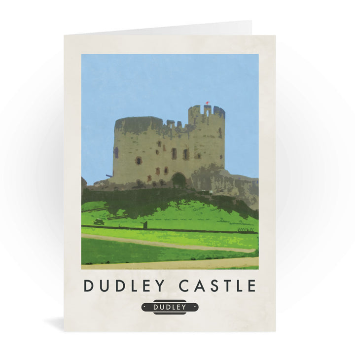 Dudley Castle Greeting Card 7x5