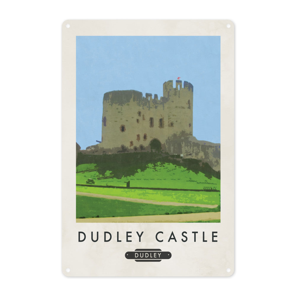 Dudley Castle Metal Sign