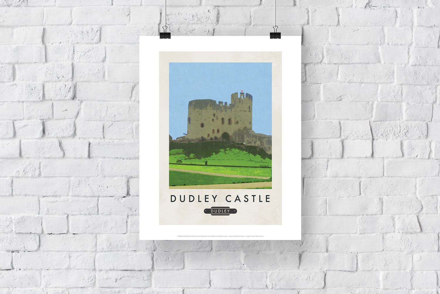 Dudley Castle - Art Print