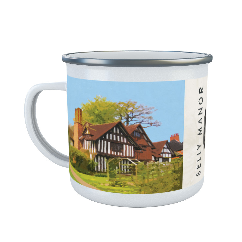 Selly Manor, Birmingham Enamel Mug