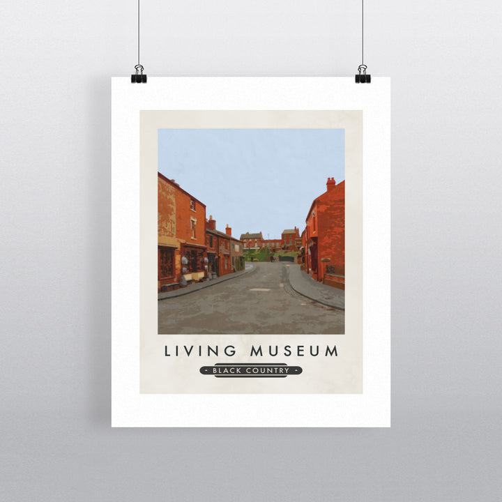 The Living Museum, Dudley 90x120cm Fine Art Print