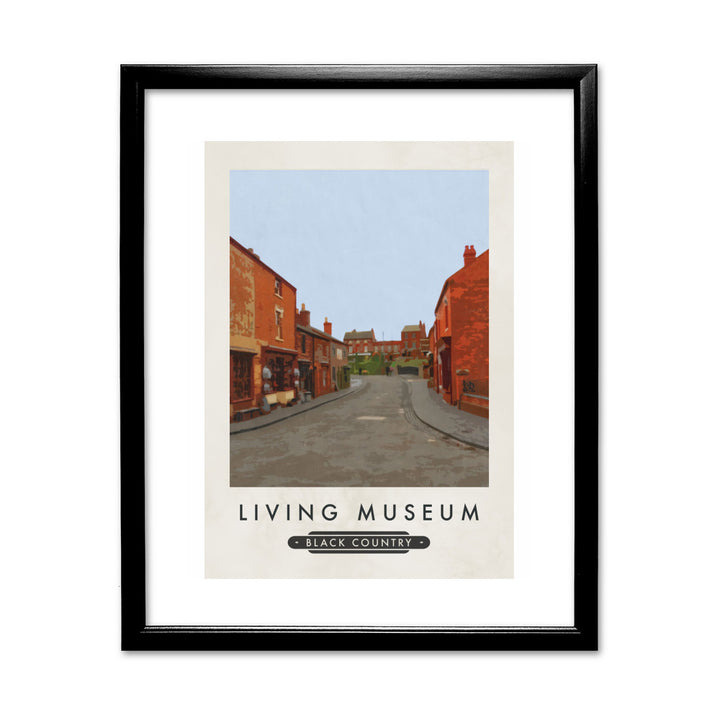 The Living Museum, Dudley 11x14 Framed Print (Black)