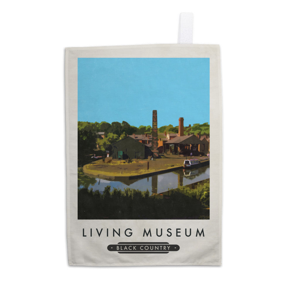 The Living Museum, Dudley Tea Towel