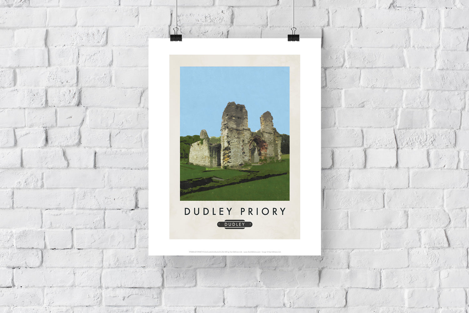 Dudley Priory - Art Print