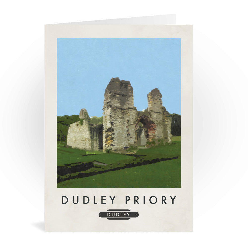 Dudley Priory Greeting Card 7x5