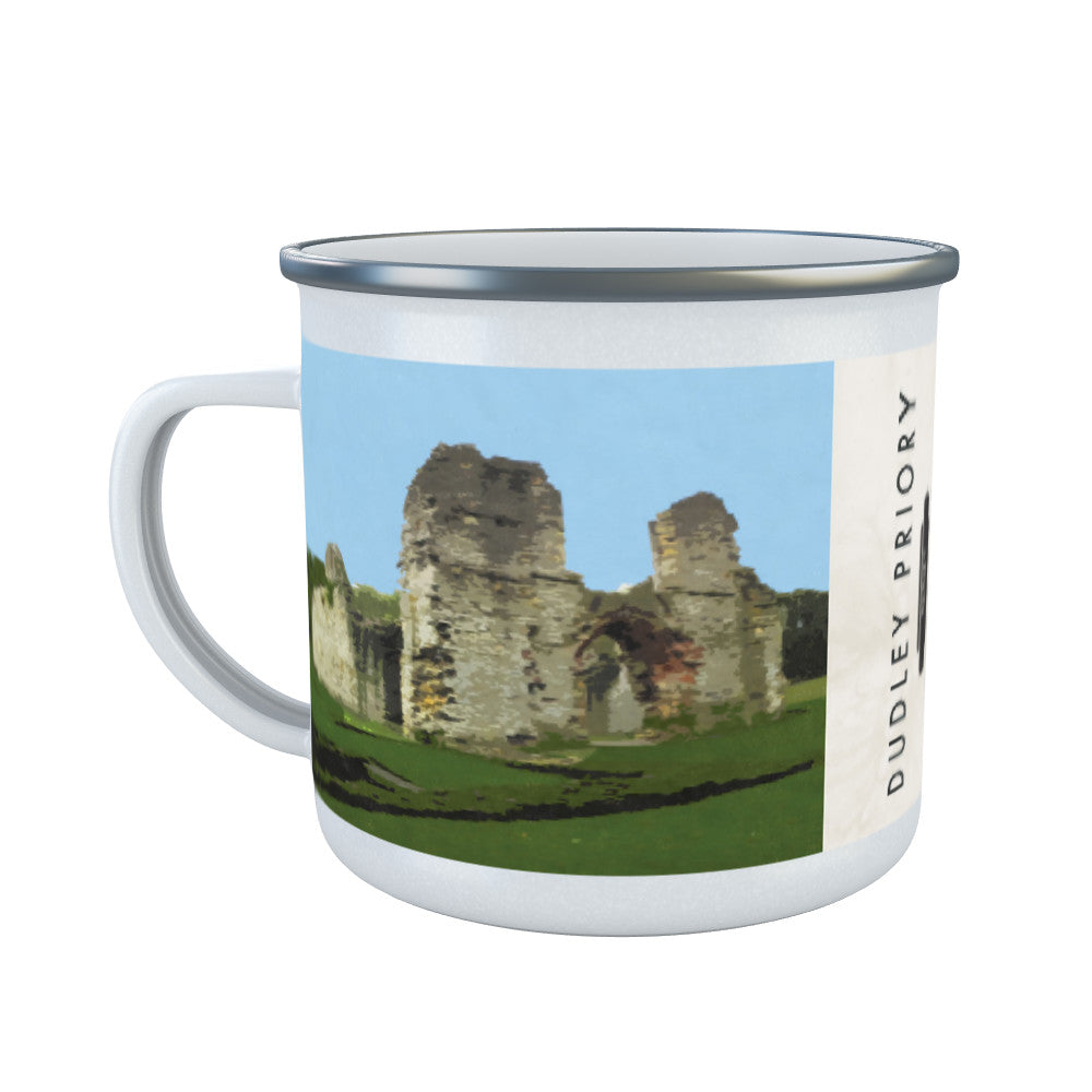 Dudley Priory Enamel Mug