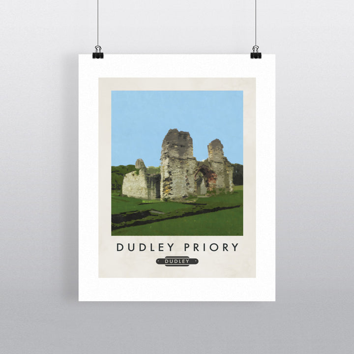 Dudley Priory 90x120cm Fine Art Print