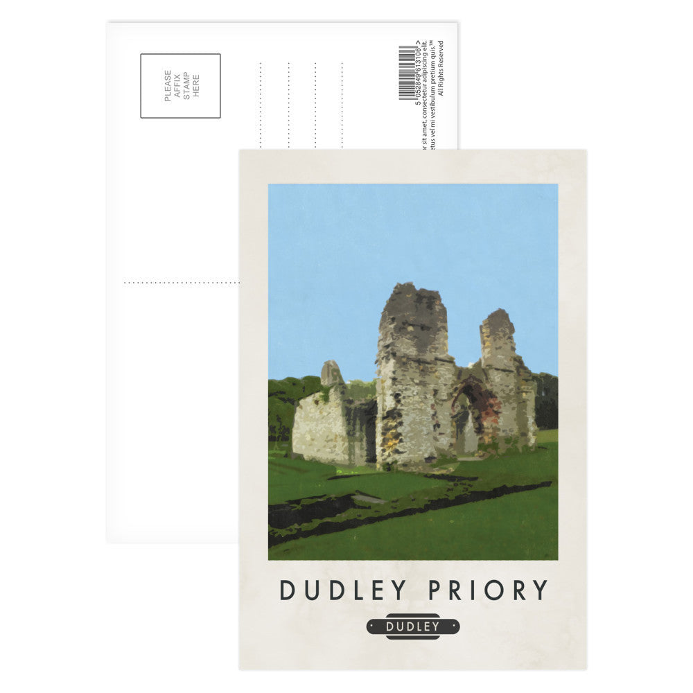 Dudley Priory Postcard Pack