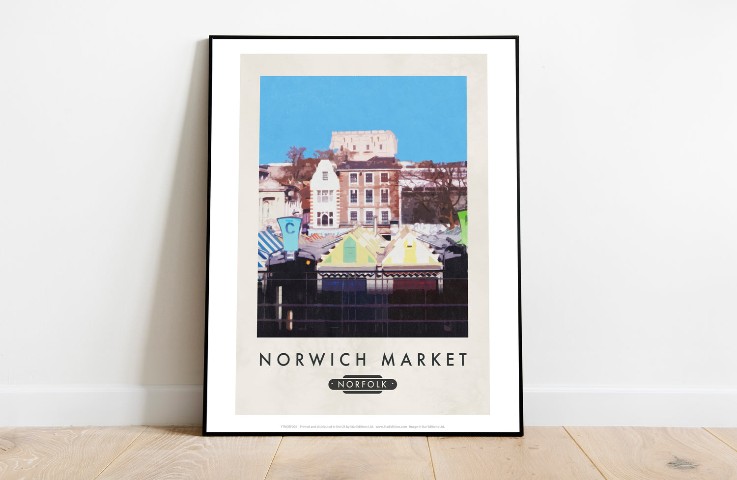 Norwich Market, Norfolk - Art Print