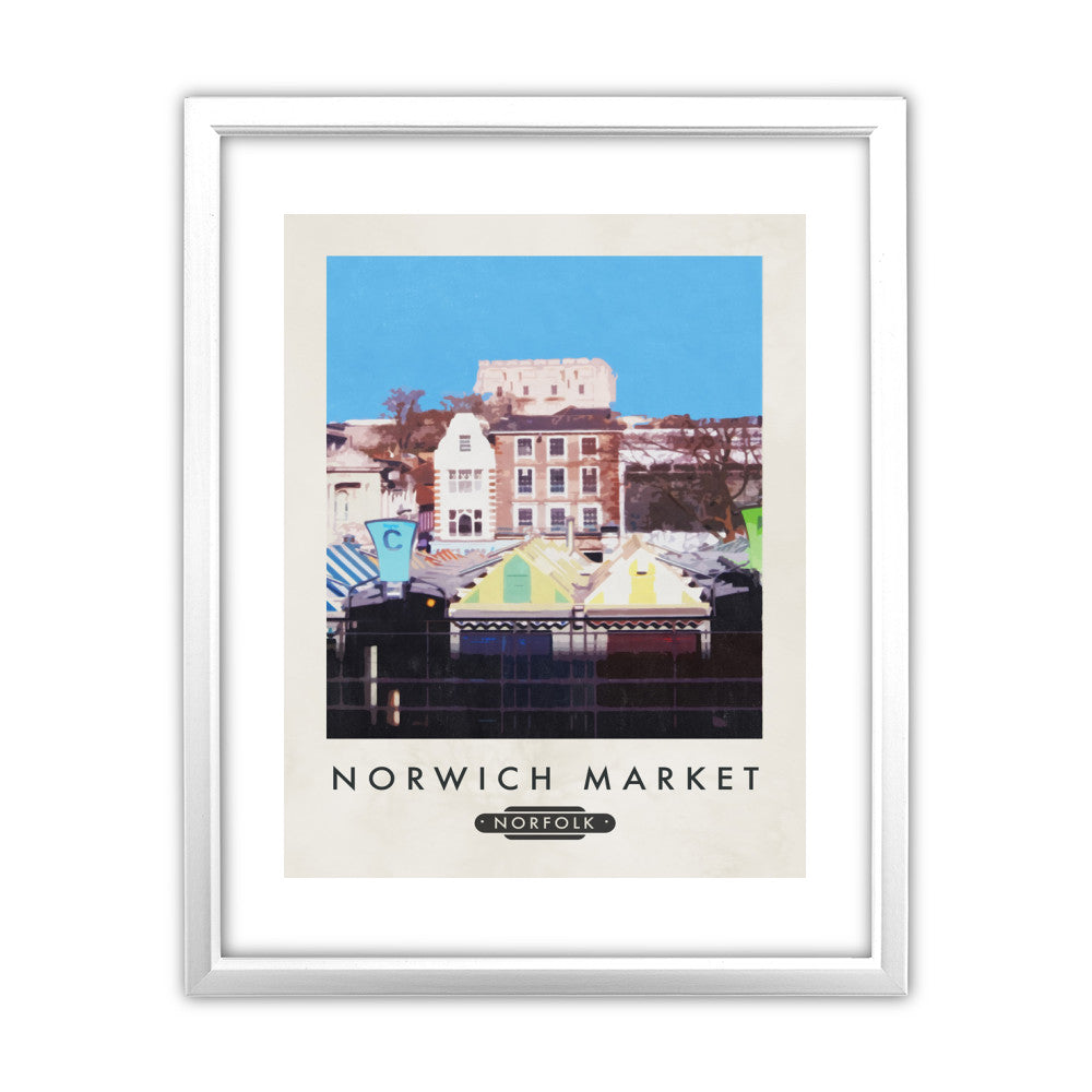 Norwich Market, Norfolk - Art Print