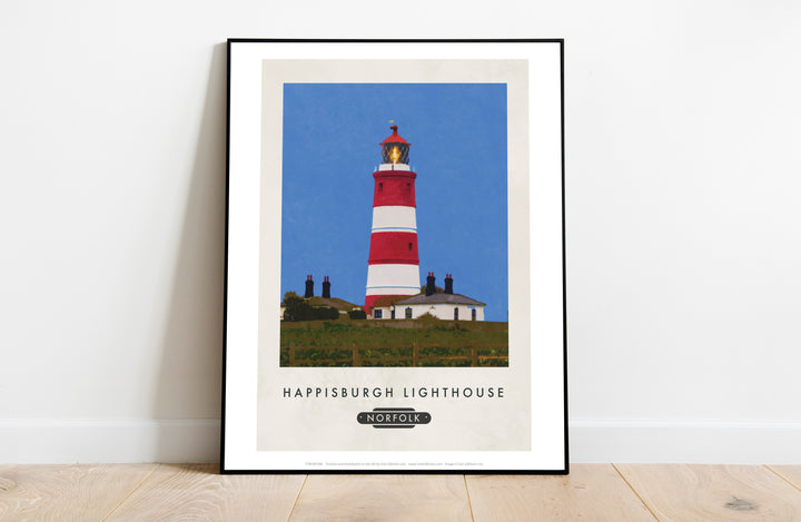 Happisburgh Lighthouse, Norfolk - Art Print