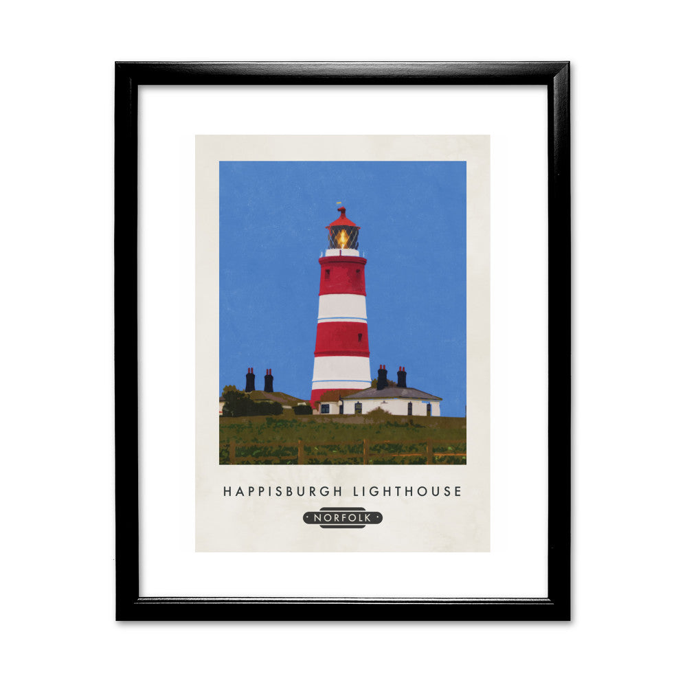 Happisburgh Lighthouse, Norfolk - Art Print