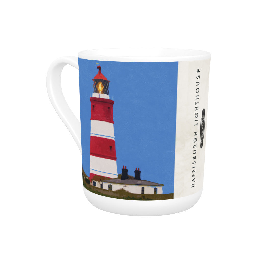 Happisburgh Lighthouse, Norfolk Bone China Mug