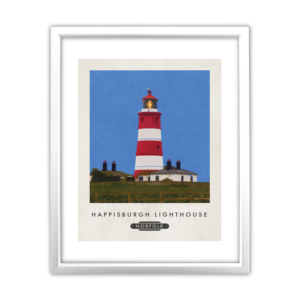 Happisburgh Lighthouse, Norfolk - Art Print