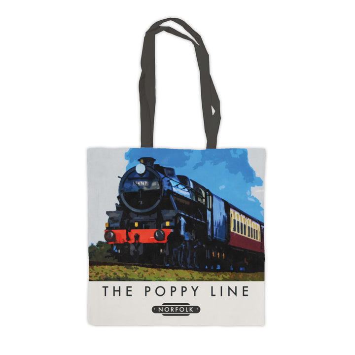 The Norfolk Poppy Line Premium Tote Bag