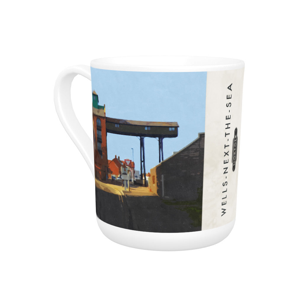 Wells Next The Sea, Norfolk Bone China Mug