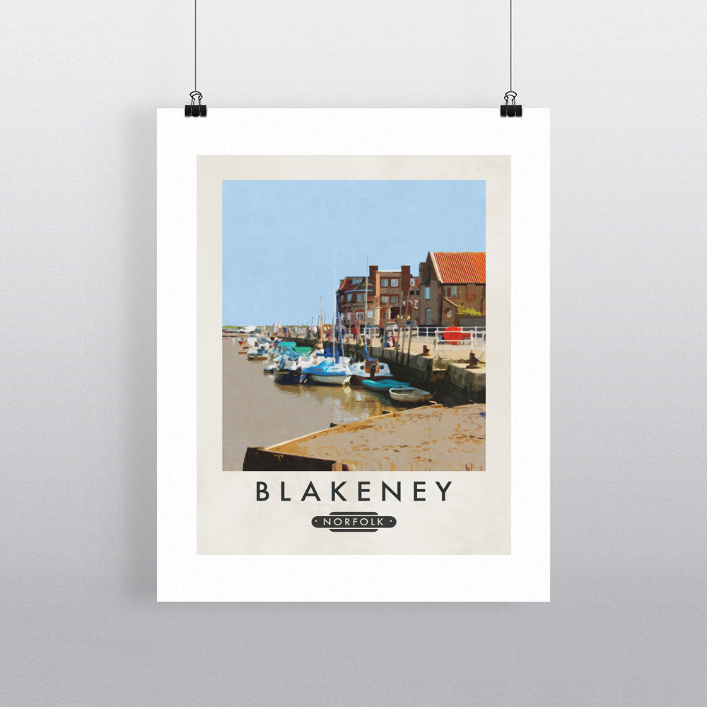 Blakeney, Norfolk 90x120cm Fine Art Print