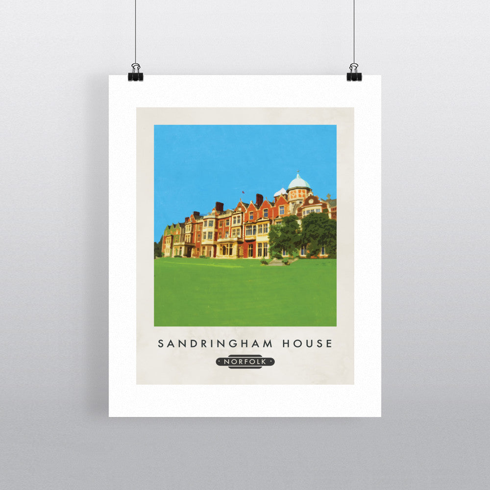 Sandringham, Norfolk 90x120cm Fine Art Print